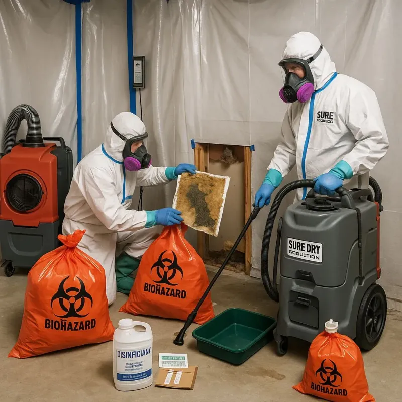 Contaminated Water Handling Protocols process in Hudson, CO