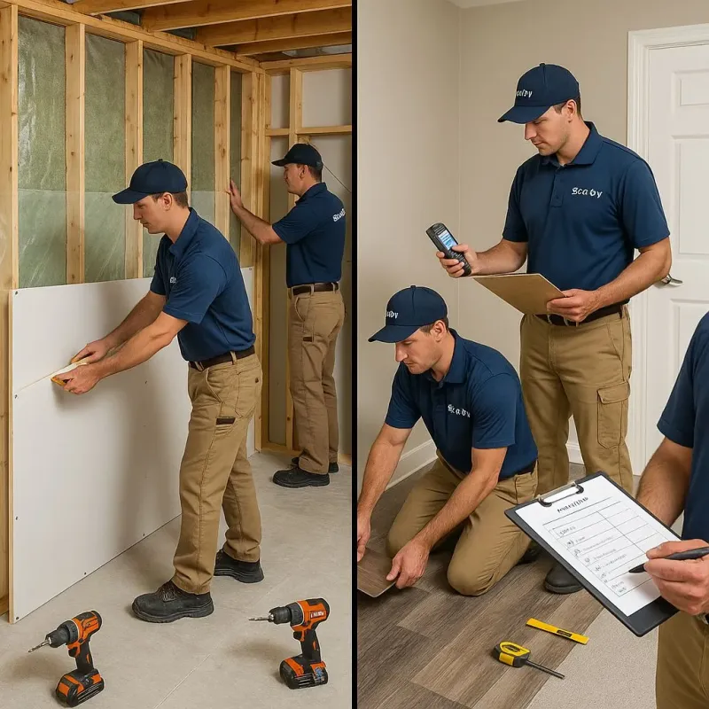 Repairs and Reconstruction process in Hudson, CO